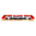 Bigjigs houten trein virgin pendolino - 5dlg.
