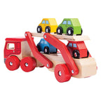 Bigjigs - Bigjigs houten auto vrachtwagen