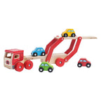 Bigjigs - Bigjigs houten auto vrachtwagen