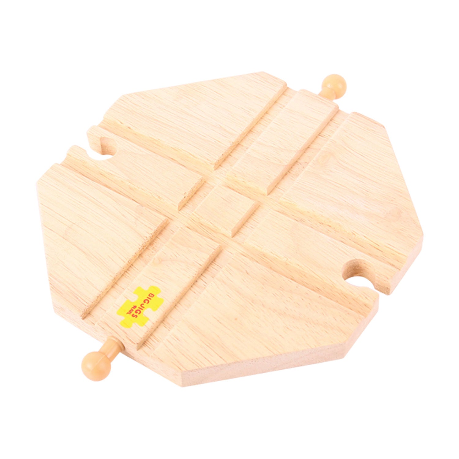 Bigjigs houten rails - kruisingsplateau