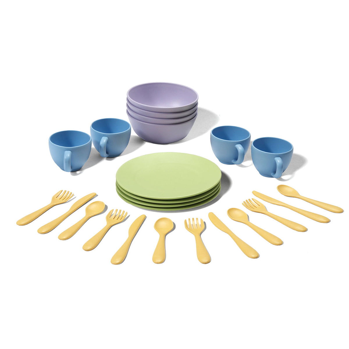 Green toys eet servies