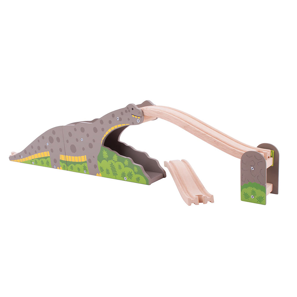 Bigjigs houten dino brug