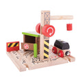 Bigjigs - Bigjigs houten rails - steenkool mijn