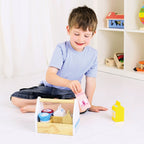 Bigjigs - Bigjigs houten kistje met zuivelproducten 7dlg.