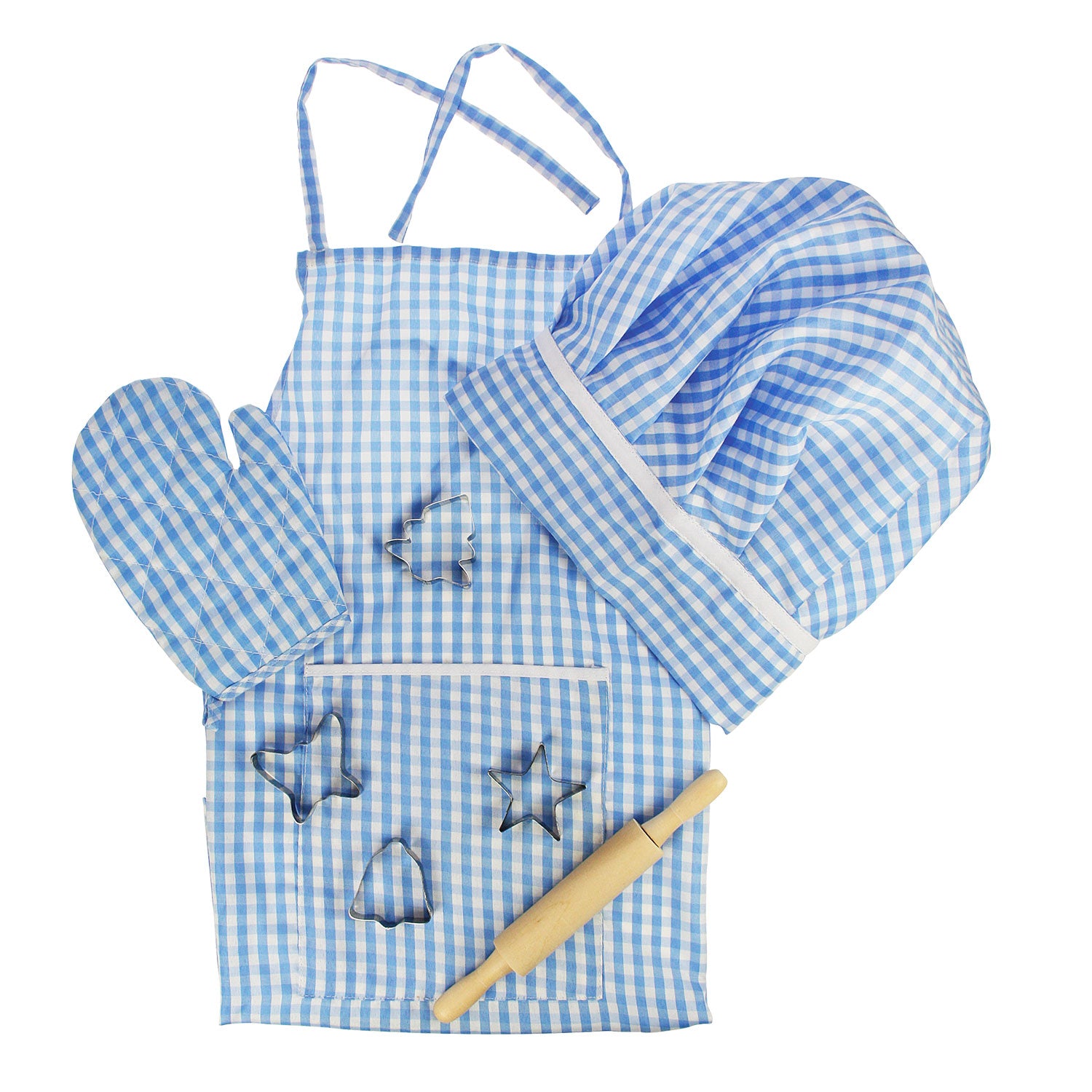 Bigjigs - Bigjigs chef's keukenset blauw