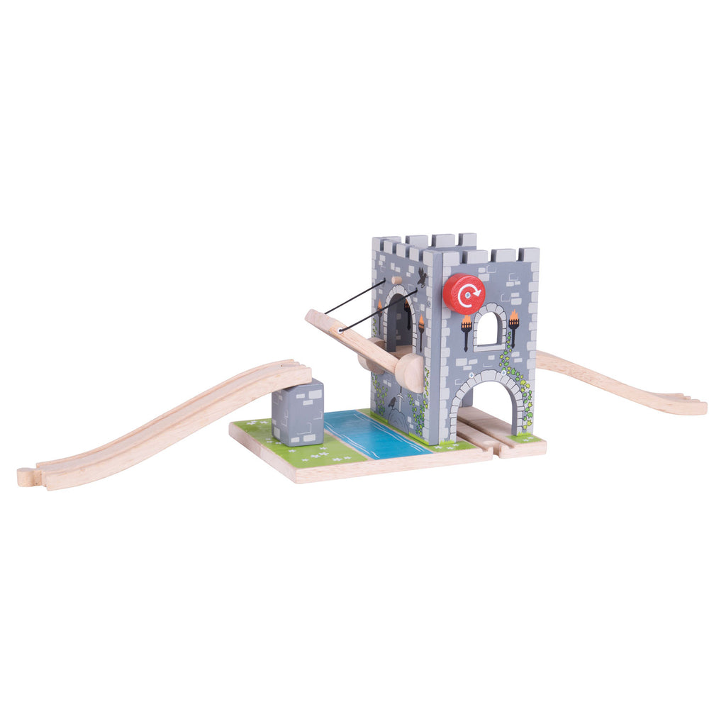 Bigjigs houten rails - ophaalbrug