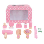 Bigjigs houten beauty case, 11dlg.