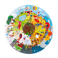 Bigjigs - Bigjigs houten seizoenen vloerpuzzel rond 50 stuks