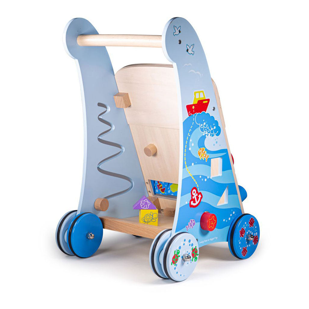 Bigjigs marine activity loopwagen