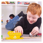 Bigjigs houten recycle bak