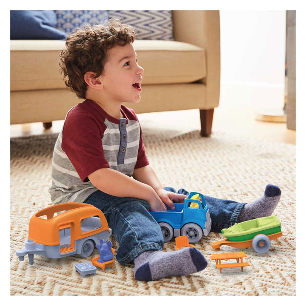 Green toys rv camper set
