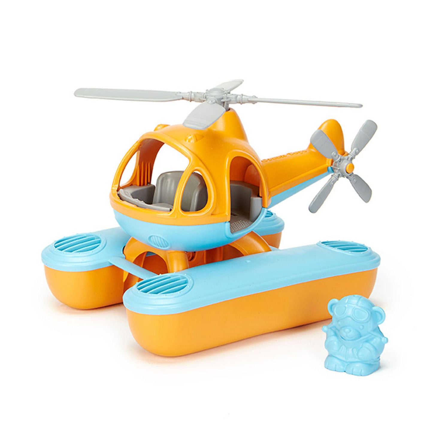 Green Toys - Green Toys zee helikopter oranje