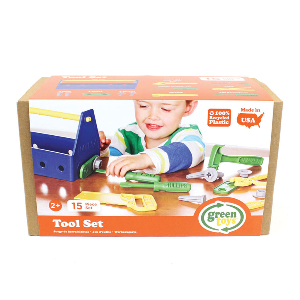 Green Toys - Green Toys gereedschapskist blauw