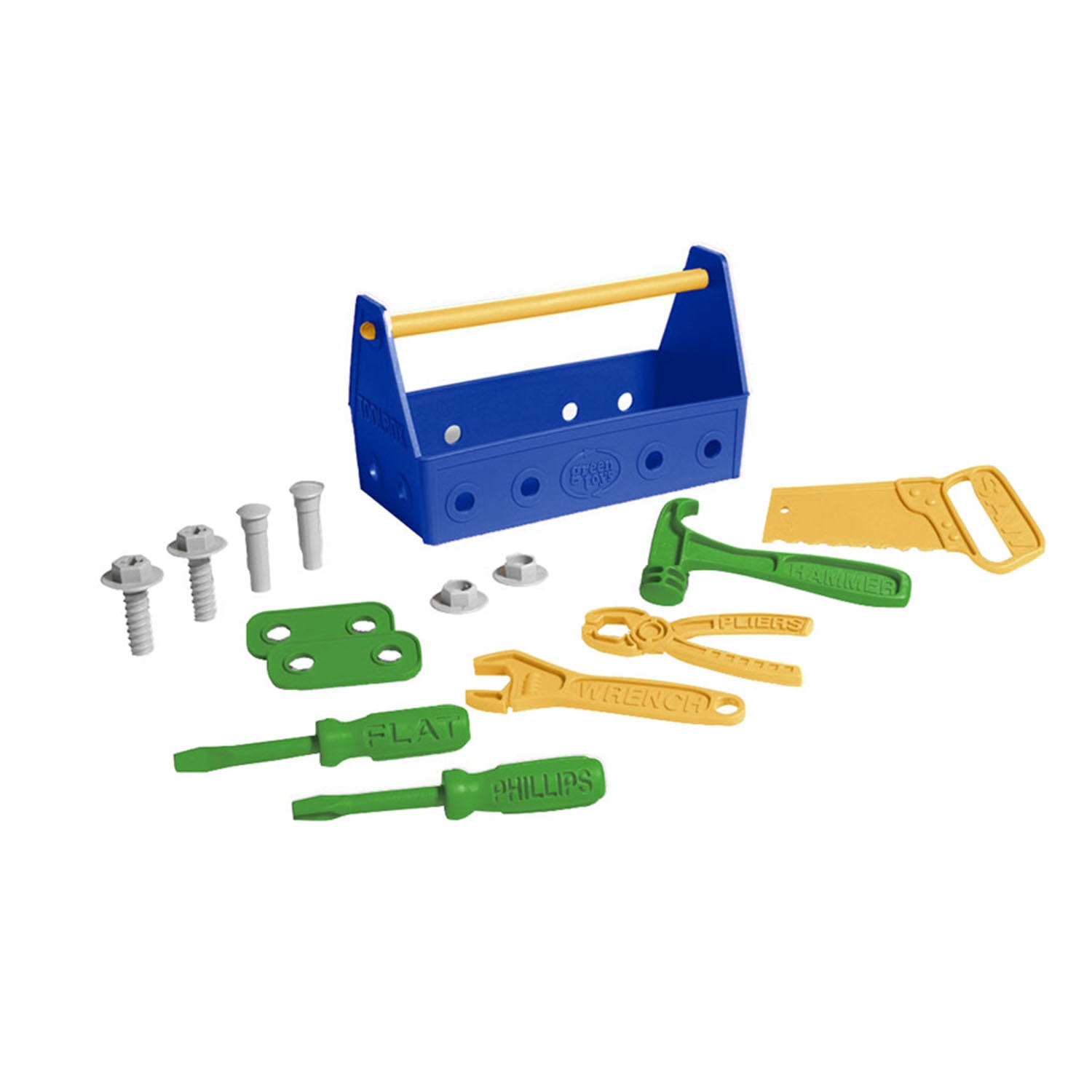 Green Toys - Green Toys gereedschapskist blauw