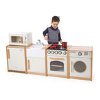 Tidlo educatief houten speelfornuis