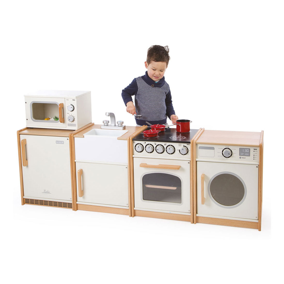 Tidlo educatief houten speelgoed vriezer