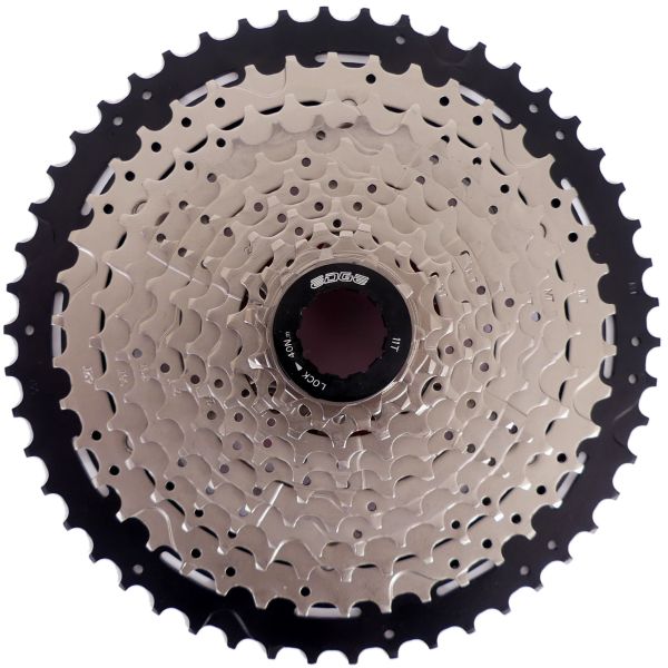 Edge cassette 11 speed cs-m9011 11-46t - zilver zwart