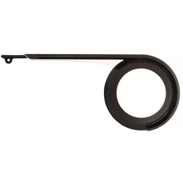 Herrmans kettingscherm halo 38t - zwart transparant