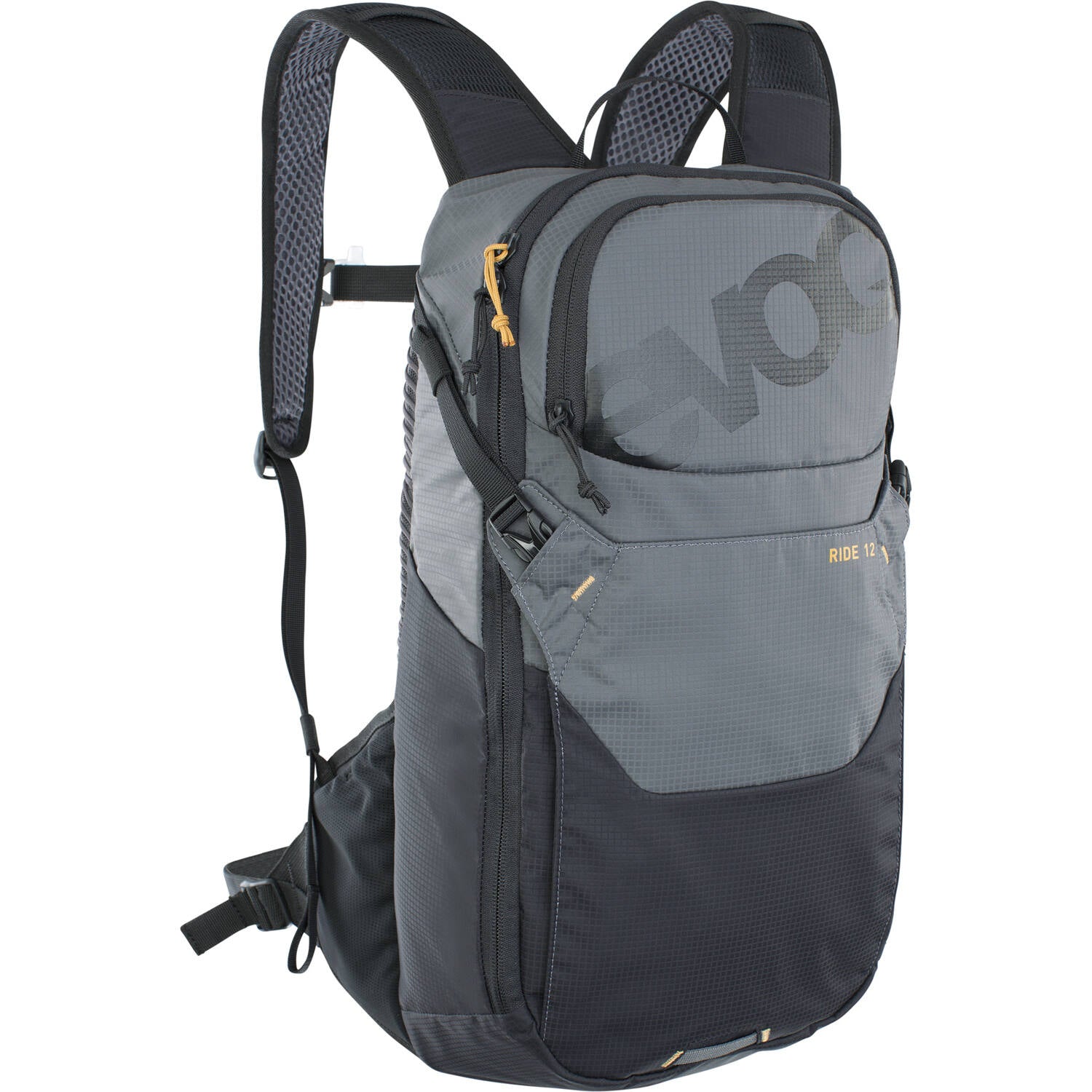 Evoc - ride 12 + 2l bladder carbon grey black one