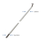 Spaken 296-14 Alpina ø2.00 mm FG 2.3 verzinkt - zilver (144 stuks)