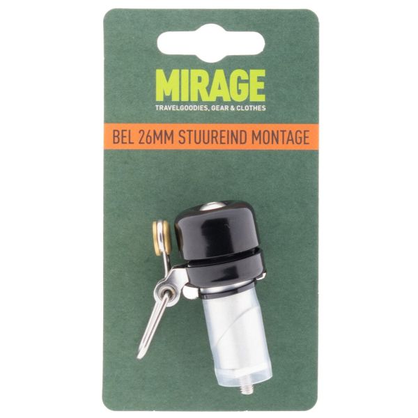 Mirage - racebel 26mm stuureind 145-20mm staal zwart