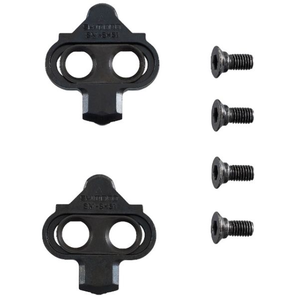 Cales Shimano sans plaque de verrouillage SPD SM-SH51