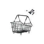 Basil fietsmand cento alu met mik bevestiging 14 liter 39 x 24 x 15 - zwart