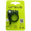 Ursus - Ursus Zadelpenklem met snelspanner ø25.7 mm aluminium - zwart