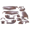 Edge plaatset 15-delig voor gilera runner tot bouwjaar 08-2005 - audi bruin