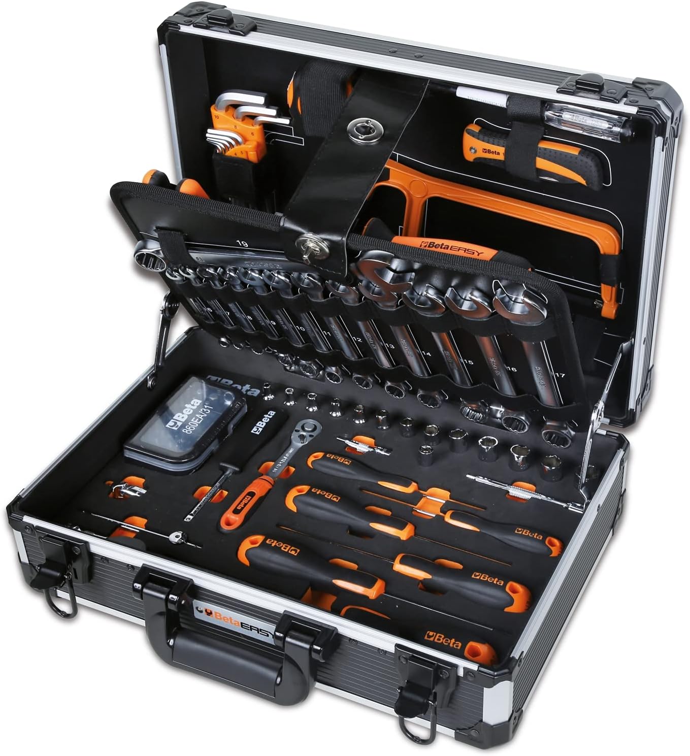 Beta easy | 2054e-100 | gereedschapskoffer met 100-delig assortiment - 020546001