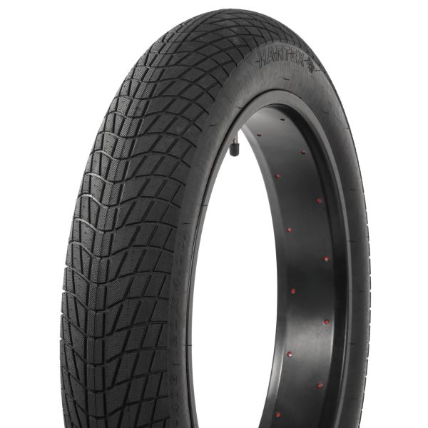 Dutchperfect - Buitenband voor fatbikes urban proof fat tyre razor normal 20 x 4.00" / 100-406 mm - zwart