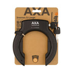 Axa ringslot imenso x large retractable - zwart