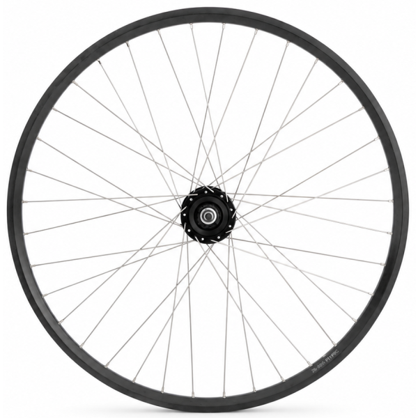Shimano - Voorwiel 28 x 1/4'' aluminium zac 2000 velg - dh-c6000-3n naafdynamo - rollerbrake - zwart/zilver