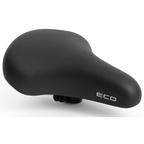 Edge fietszadel city eco - zwart (werkplaatsverpakking)