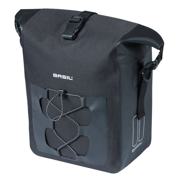 BASIL - BASIL Tas navigator m enkel zwart | mik hooks | 15l