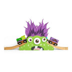 Bigjigs houten monsterbrug