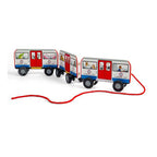 Bigjigs houten londen trekbus