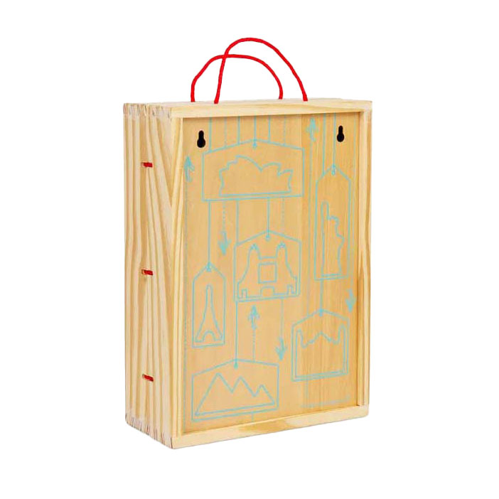 Bigjigs houten reis speelset, 10dlg.