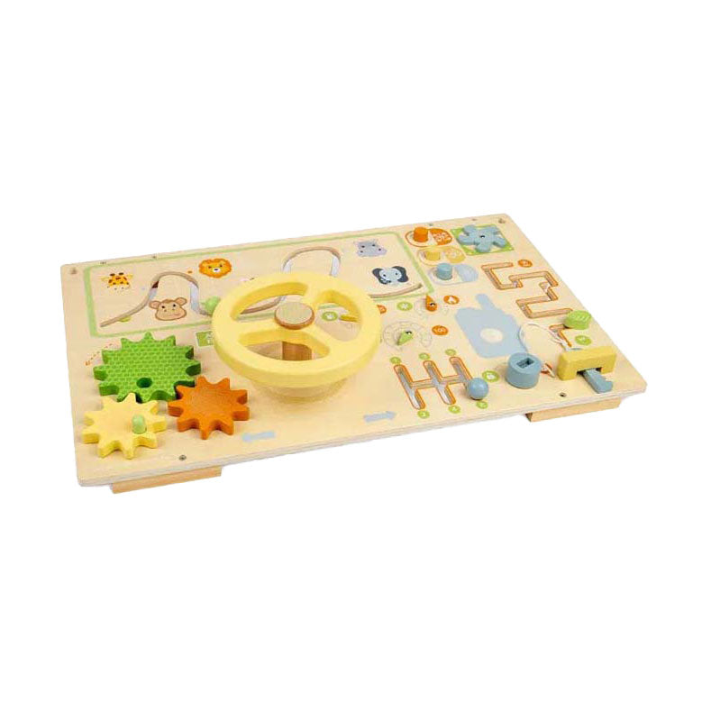 BIGJIGS - BIGJIGS houten jungle activiteitenbord