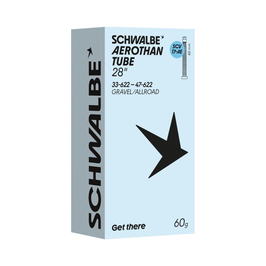 Schwalbe - binnenband aerothan scv17-ae 28" 33/47-622 60mm