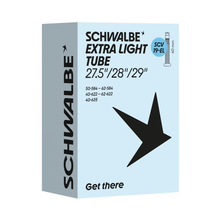 Schwalbe - binnenband scv19-el 40/62-584/635 40mm zwart
