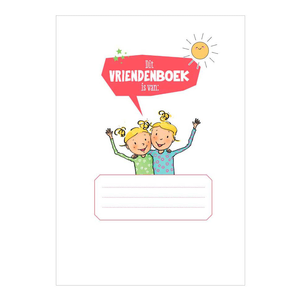 De Zoete Zusjes - De Zoete Zusjes vriendenboek