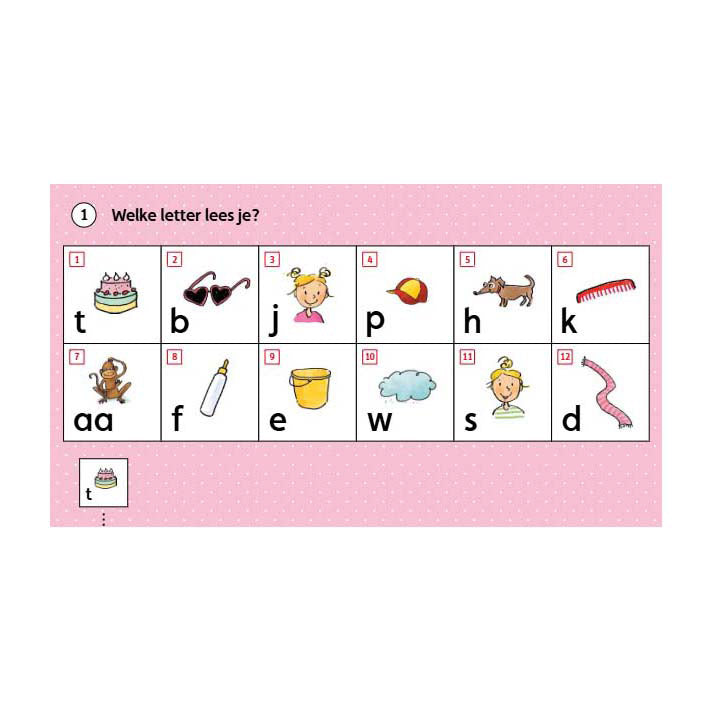 Centraal Boekhuis - Centraal Boekhuis mini de zoete zusjes spelen met letters | 4-6 jaar