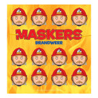 Centraal boekhuis maskers: brandweer