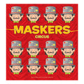 Centraal boekhuis maskers: circus