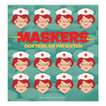 Centraal boekhuis maskers: dokters en patiënten