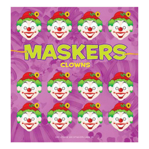 Centraal boekhuis maskers: clowns