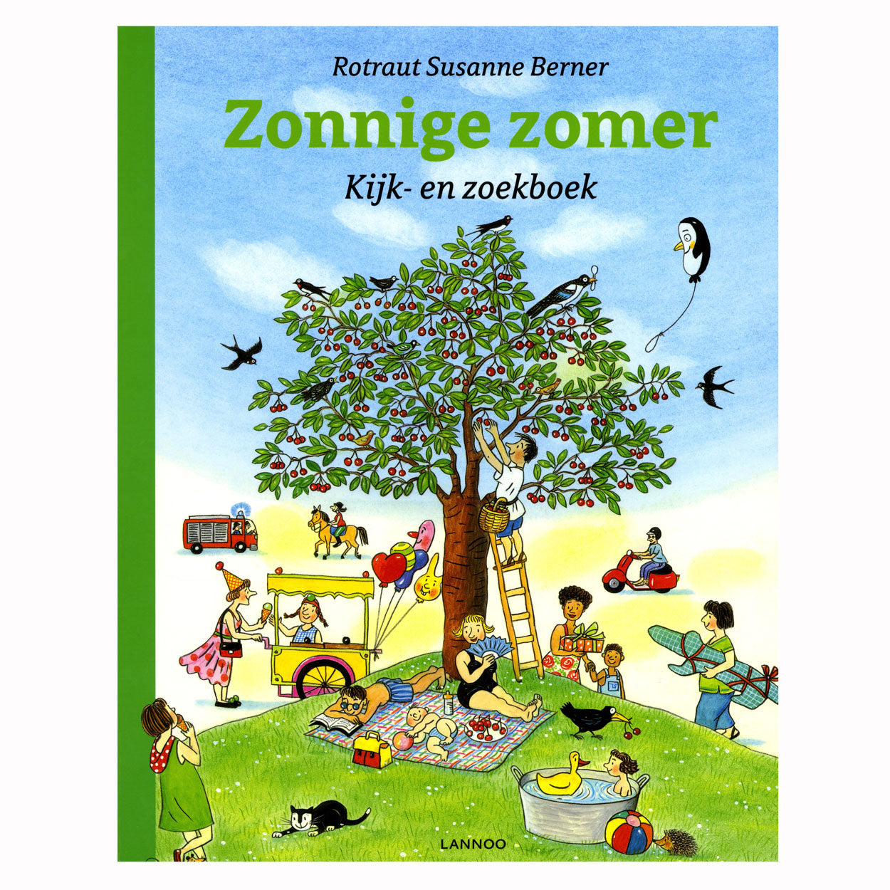 Centraal boekhuis zonnige zomer