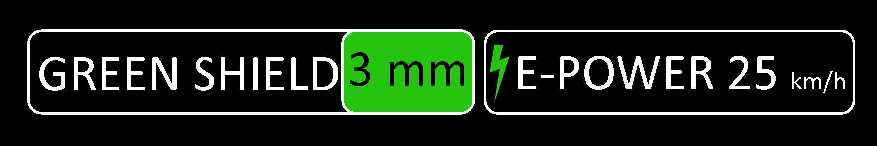Edge buitenband metro elite protect 26 x 1.75 47-559 mm - zwart met reflectie