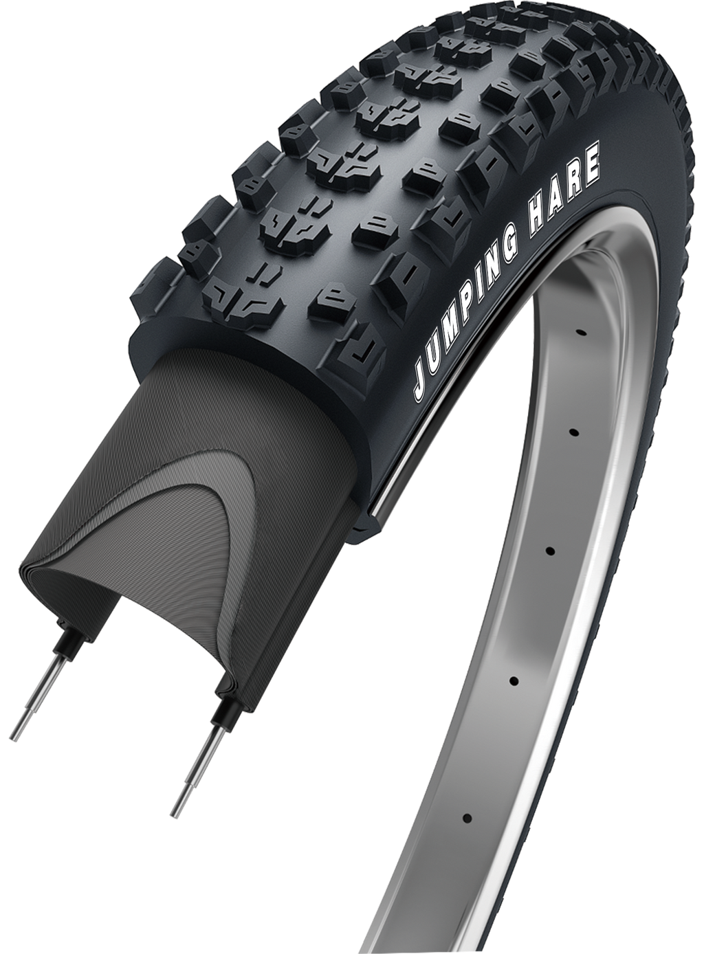 Edge Vouwband Jumping Hare 29 x 2.25 57-622 zwart